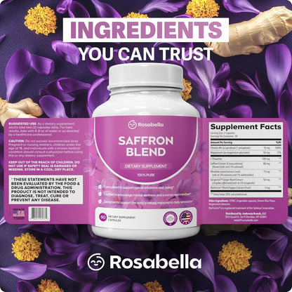 Rosabella Saffron Extract — Naturally Supports A Healthy Mood